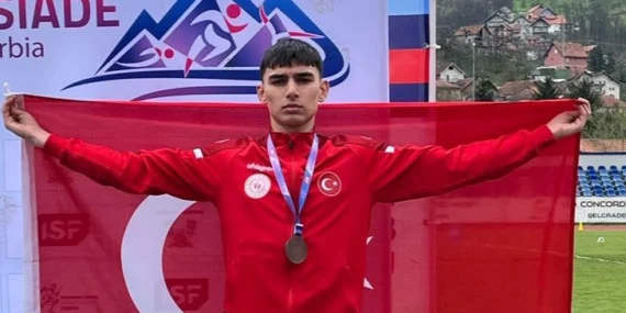 Bursa Osmangazili milli atletten dünya üçüncülüğü haberi