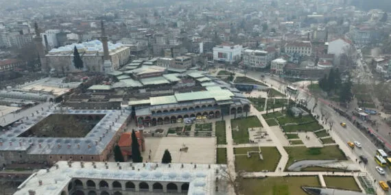 Bursa Tarihi Hanlar'da örnek dönüşüm haberi