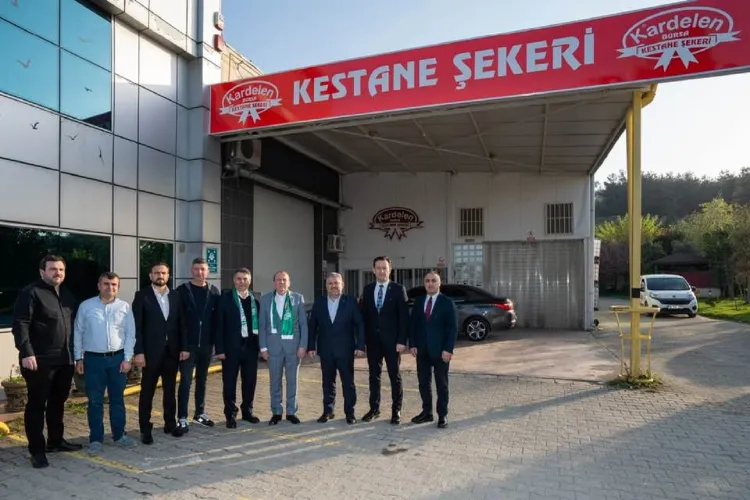 Bursa Ticaret Borsası yönetiminden Kardelen’e ziyaret