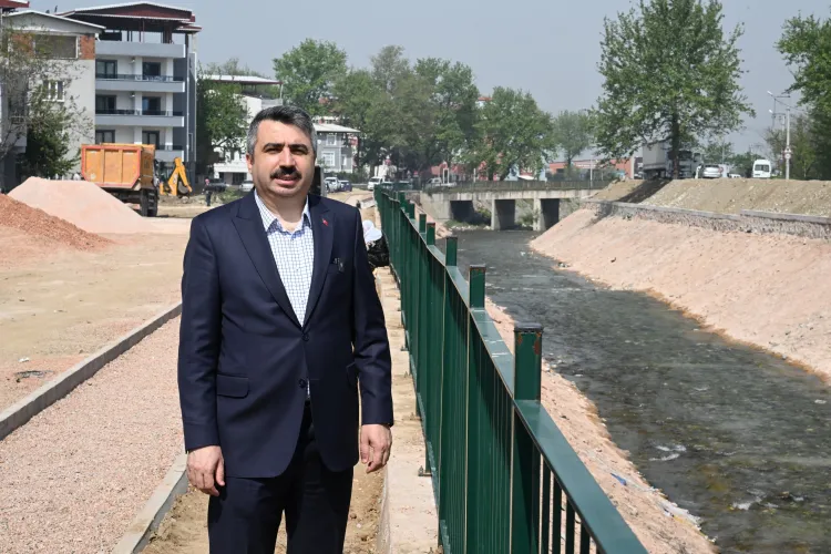 Bursa Yıldırım'da Deliçay daha güvenli akacak haberi