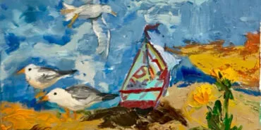 Bursa'da Latif Gökçe'nin resimleri kanserle mücadeleye nefes oldu haberi