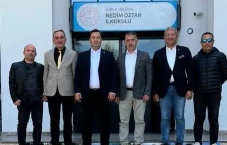 Bursa'da kardeş okullar projesi kapsamında anlamlı ziyaret haberi