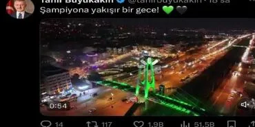 Büyükakın'ın 'Kocaelispor' paylaşımları 24 saat geçmeden 13 milyon izlendi haberi