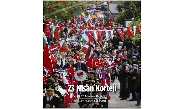 Büyükşehir, 23 Nisan’ı coşkuyla kutluyor haberi