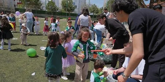 Büyükşehir Gençlik Meclisi Çocukların 23 Nisan Coşkusunu Paylaştı haberi