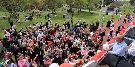 Canik'te Nisan Ayı Dolu Dizgin haberi