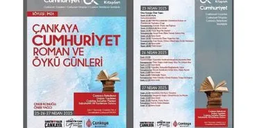Çankaya’da Roman ve Öykü Günleri Başlıyor haberi