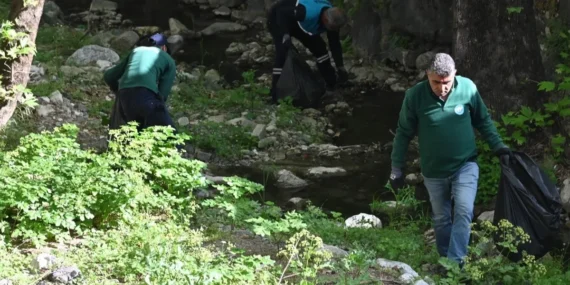 Çaybaşı Deresi’nde temizlik ve ağaçlandırma haberi