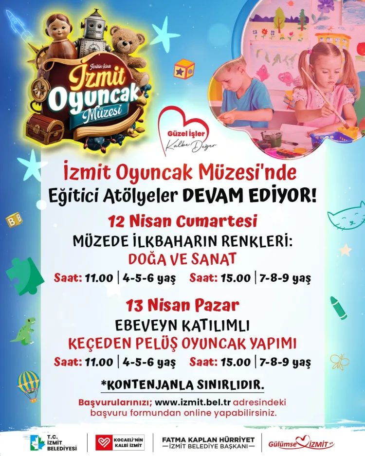 Çocukların hayal gücü Oyuncak Müzesi’nde renk bulacak haberi