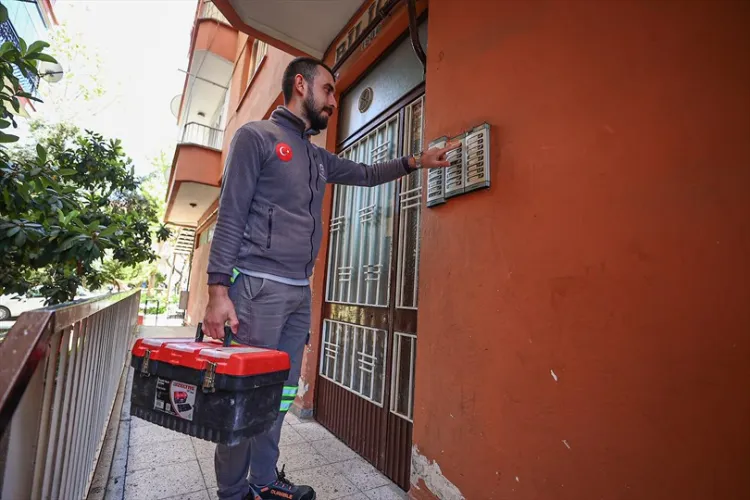 Denizli Büyükşehir’in ücretsiz tamirat desteği yayılıyor haberi