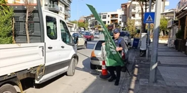Denizli zabıtası kaldırım işgaline geçit vermiyor haberi