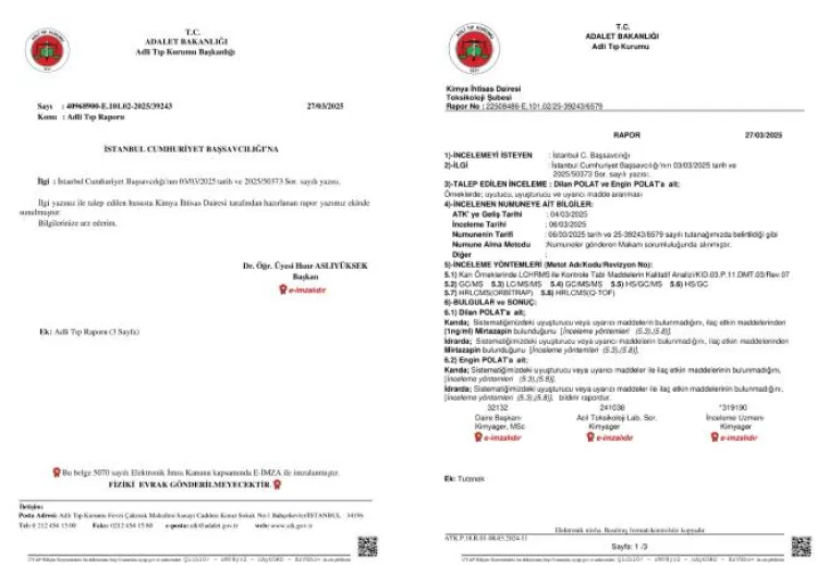 Dilan-Engin Polat çift için Adli Tıp'tan rapor çıktı! Çektikleri video gündem olmuştu haberi