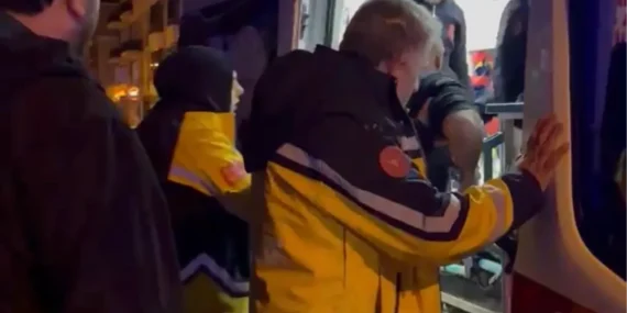 Düzce'de motosiklet yayaya çarptı haberi