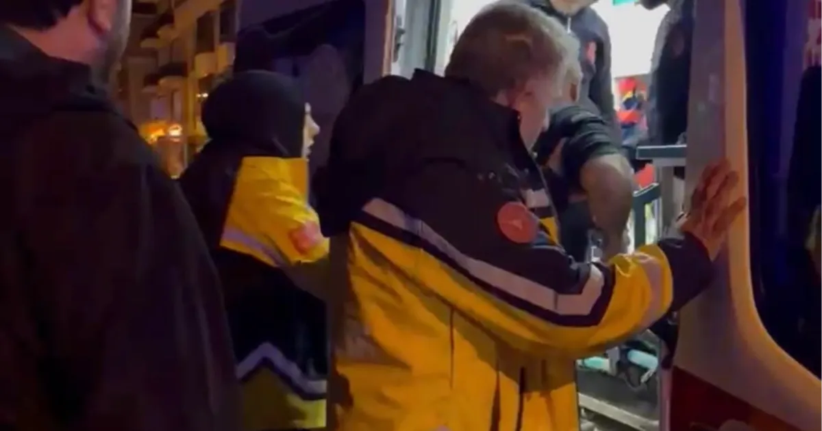 Düzce'de motosiklet yayaya çarptı haberi