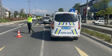 Düzce'de trafik kazası: 2 yaralı haberi