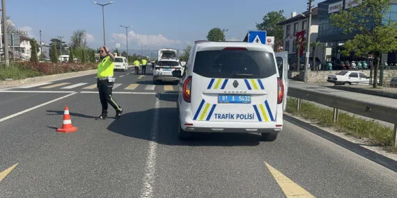 Düzce'de trafik kazası: 2 yaralı haberi