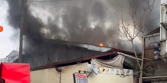 Düzce’de iş yerinde yangın paniği! haberi