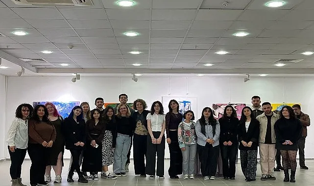 EÜ’de öğrencilerin eserleri beğeniye sunuldu haberi