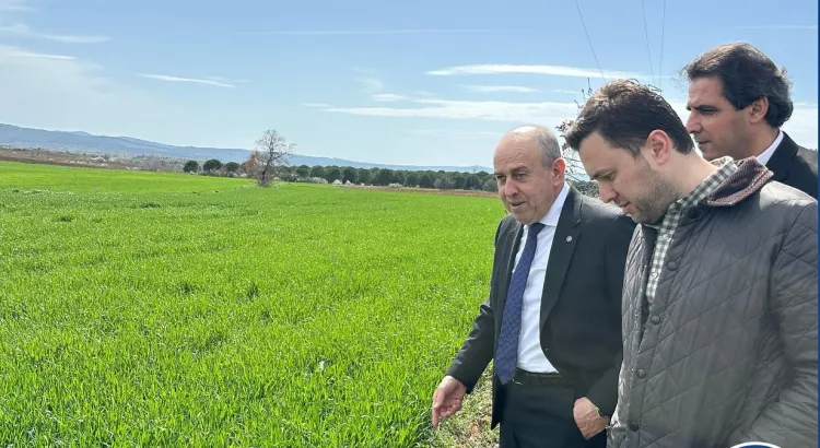Edirne Keşan'da geleceğin tarımcıları hasada hazırlanıyor haberi