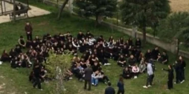 Edirne Keşan'da öğrenci protestosuna müdahale iddiası! haberi