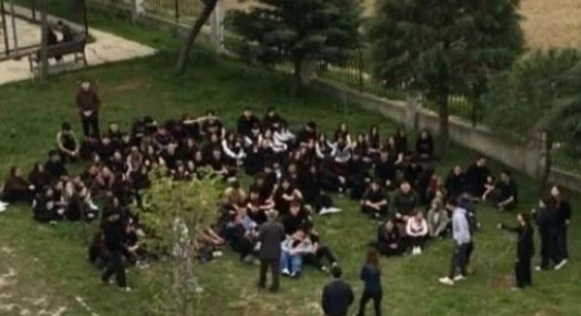 Edirne Keşan'da öğrenci protestosuna müdahale iddiası! haberi