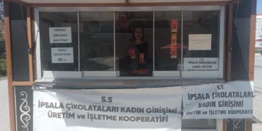 El yapımı çikolatalar Keşan’da satışta haberi