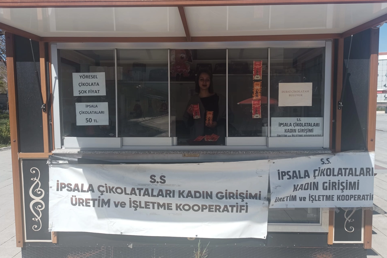 El yapımı çikolatalar Keşan’da satışta haberi