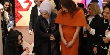 Emine Erdoğan, lider eşleriyle "Anadolu" sergisinde haberi