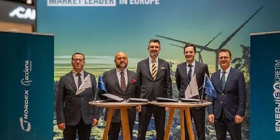 Enerjisa Üretim ve Nordex Group İş Birliğiyle Kurulacak Rüzgar Enerji Santralleri ile 1,5 Milyon Ton Karbon Salımı Önlenecek haberi