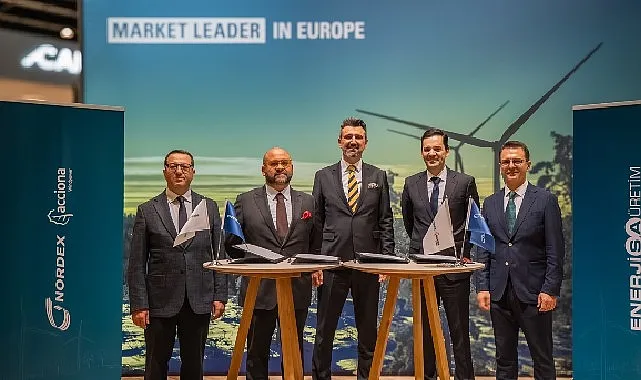 Enerjisa Üretim ve Nordex Group İş Birliğiyle Kurulacak Rüzgar Enerji Santralleri ile 1,5 Milyon Ton Karbon Salımı Önlenecek haberi