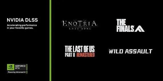 Enotria: The Last Song, THE FINALS ve Wild Assault Oyunları DLSS 4 ve Çoklu Kare Oluşturma desteği Alıyor haberi