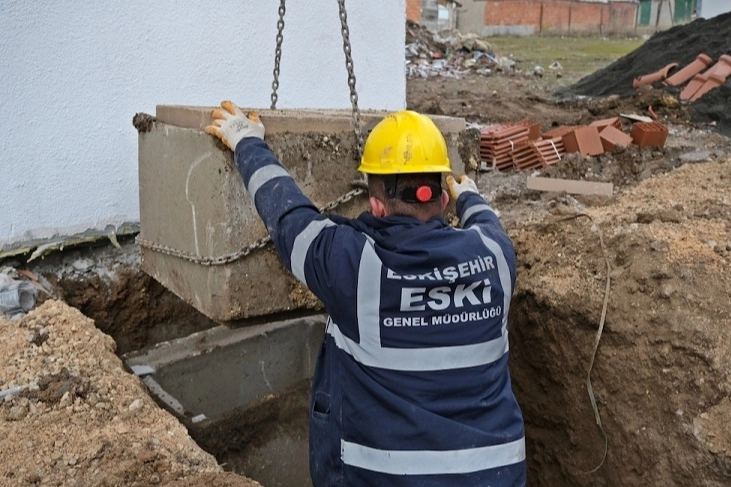 Eskişehir Büyükşehir'den yeni altyapı çalışması haberi