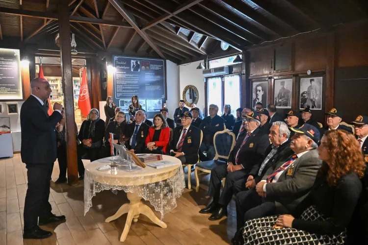 Gaziler, Atatürk’ün İzmir’e son kez baktığı yerde buluştu haberi