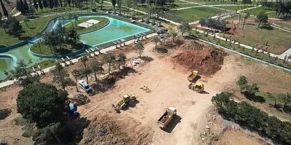 Gebze Millet Bahçesi son sürat ilerliyor haberi