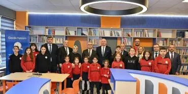 Gedik Yatırım  yedinci kütüphanesini açarak eğitime olan desteğini sürdürüyor haberi