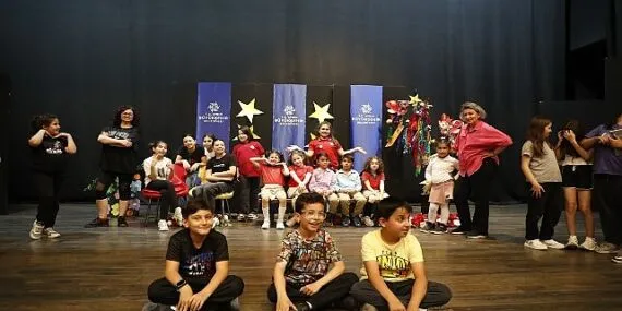 Geleceğin sanatçıları Başkan Çerçioğlu’nun başlattığı yaratıcı drama atölyesi ile yetişiyor haberi