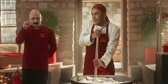 Giray Altınok, Algida Usta Usulü Reklam Filminde! haberi