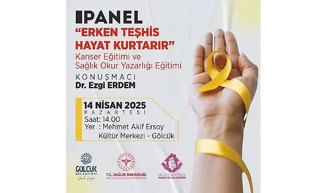 Gölcük Belediyesi’nden kanser ve sağlık okuryazarlığı eğitimi haberi