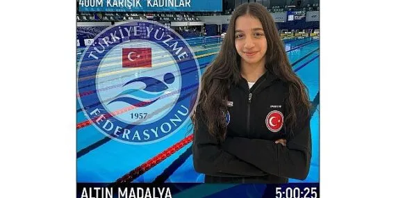 Gölcüklü Milli Sporcu Ela İşcan'dan Büyük Başarı haberi