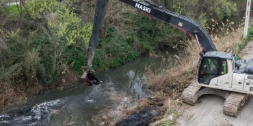 Güzelköy Deresi’nde hummalı çalışma haberi