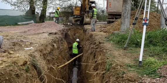 Hattın uzunluğu 7 kilometre olacak: Camili’de atık su altyapısının yüzde 50’si tamam haberi