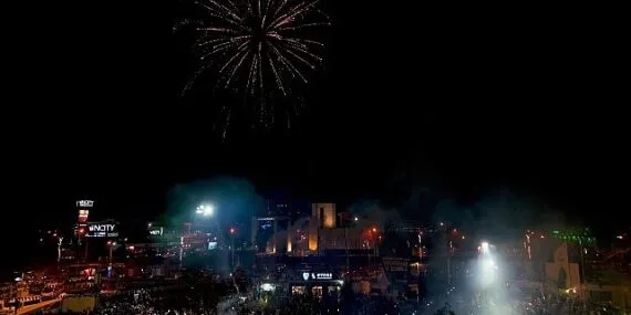 Havai fişek gösterisi muhteşemdi haberi