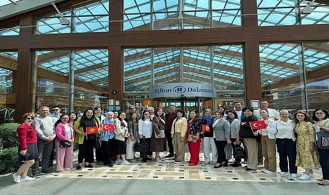Hilton Dalaman Sarıgerme Resort & Spa'da Kırgız Turizm Profesyonellerine Örnek Uygulamalar Sunuldu haberi
