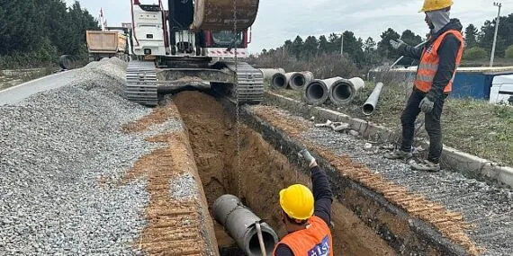 İSU, Çayırova Şekerpınar’da Yeni Altyapı Hatları Yapıyor haberi