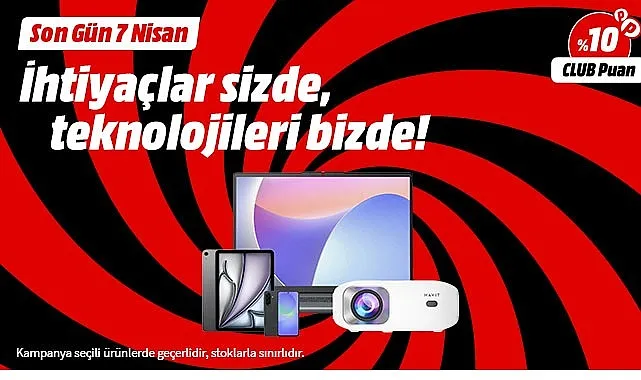 “İhtiyaçlar Sizde, Teknolojiler MediaMarkt’ta” Kampanyası Başlıyor haberi