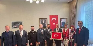 İnegöl Belediyesi Halk Dansları Kazakistan’da ülkemizi temsil etti haberi