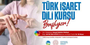 İşaret dili öğrenmek isteyenler için kayıtlar başladı! haberi