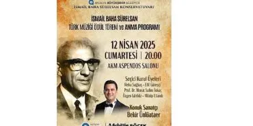 İsmail Baha Sürelsan ödül töreni ve konser ile anılacak haberi