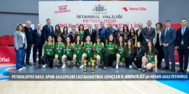 İstanbul’da Basketbol Gençler İl Birincileri ödüllerini aldı haberi