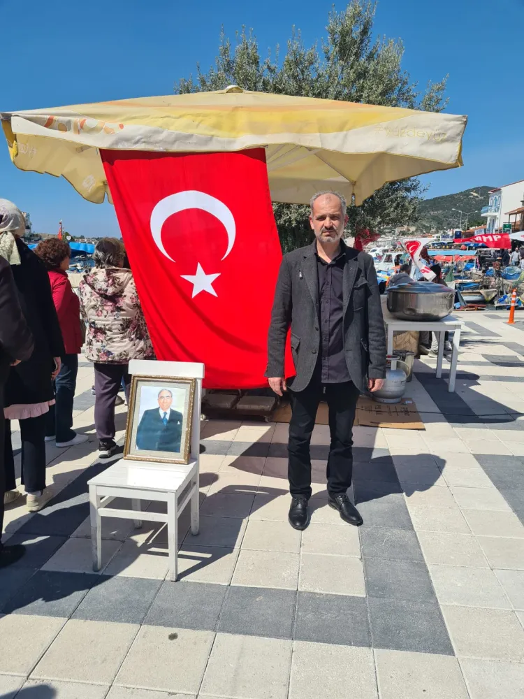 İzmir Foça'da Başbuğ Türkeş'e lokma hayrı haberi